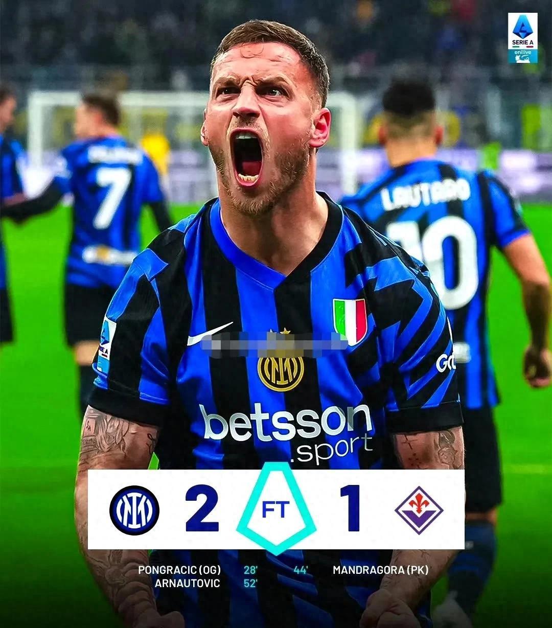 -意甲积分榜混战，冠军悬念依旧 